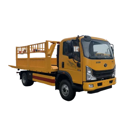 6T Tilt-Tray Wrecker with 180° Platform Rotation - Quarry Machinery Transport Special