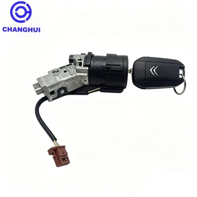 9663123380 1608682880 9673257480 Ignition Switch Barrel Key Set Fit Peugeot 208 2008 Vauxhall Grandland Opel High Quality