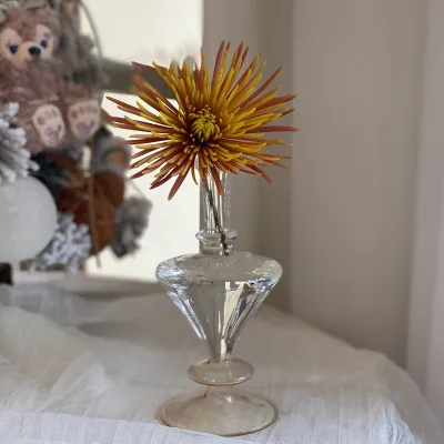 56H European Style Home Simple Decorative Glass Vase Ornament Modern