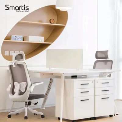 Office Chair, High Back Ergonomic Desk Chair with Adjustable Lumbar Support and Headrest, Swivel Task Chair with flip-up Armrests