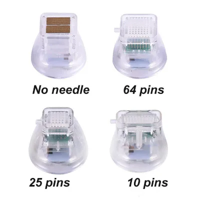 10 Pin 25 Pin 64 Pin Microneedling Replacement Cartridges RF Microneedle Face Fractional Cartridge for Body Target Area