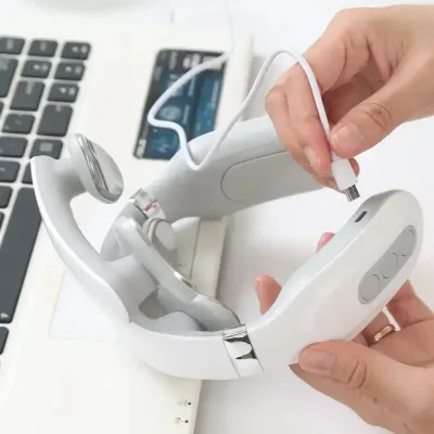 Deep Muscle Cervical Massage Intelligent Pulse Neck  Massager Electric Neck Massager With USB Charging for Pain Relief