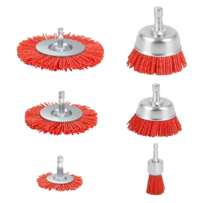 Industrial Grade Nylon & Boar Bristle Cleaning Brushes Set with Custom OEM Support for Polishing and Painting