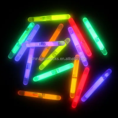 1.5 Inch Glow Stick Marking Lighting Mini Glow Sticks Luminous Wand Tubes Sea Coarse Carp Fishing Powder Light Stick Custom