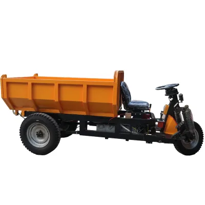 High Quality Motor Drive Electric Tricycle Dumper Smooth Transportation High Stability Tricycle Dumper Farm Use