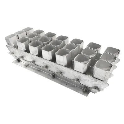 21 Shots Fireworks Display Racks Roman Candle Single Shots Stage Fountain Stainless Aluminium Rack