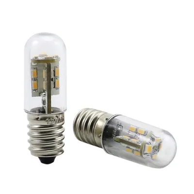 LED Refrigerator Lampblack Indicator 12V 24V 36V 48V 60V 120V 220V 2W LED Bulb 60V E14 Bulb
