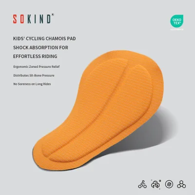 Sokind Sk568 Ready Boys Cycling Bib Shorts Foam Bike Cushion Seat Pads Breathable Eco-Friendly Quick Dry Spandex/Nylon