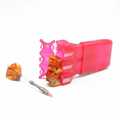 Custom High Quality  Adjustable Color Transparent Plastic Dart case