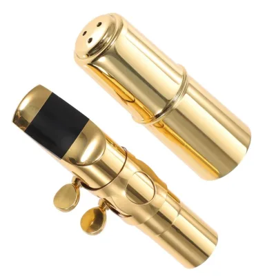Brass tenor alto saxophone metal mouthpiece flat b, E, metal mouthpiece, straight tube soprano saxophone mouthpiece