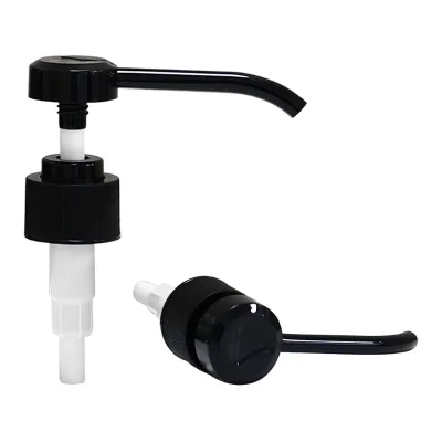 SOMEWANG 28/410 Black Bottle Stopper for Bottles Hand Wash Packaging Screw Pump Factory Wholesale