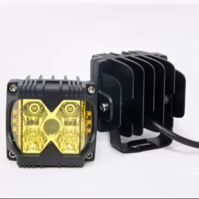 ATLI-WL-1003 3 Inch Led Light Auxiliary Car White & Amber Led Work Light 12v