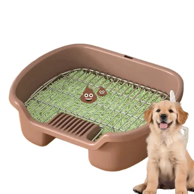 High Quality Fashionable Durable Household Plasticpet Training Toilet Semi-Closed Anti-Splash Design Easy Clean Cat Toilet