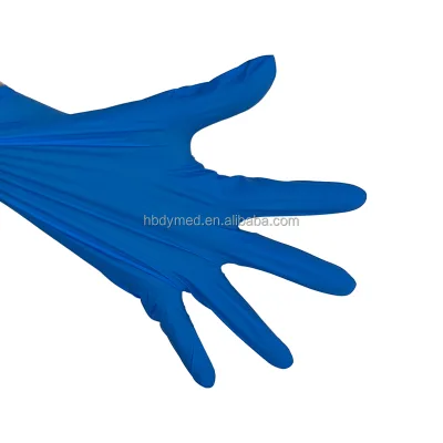 Factory Direct Sale Thickened Anti-Puncture Nitrile Gloves Wear-resistant Anti-oil and Anti-stain.
