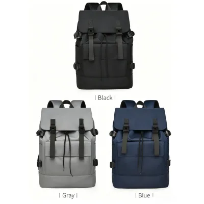 Large Capacity Portable Waterproof Sports Outdoor Nylon Backpack with Zipper Closure Fashion Design for Gym and Travel Use