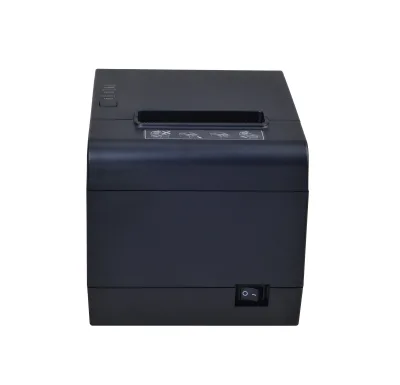 Restaurant Receipt Printer H808-260mm/s Thermal Line Printing Plastic Material Multi-Interface Compact Design with Power Adapter