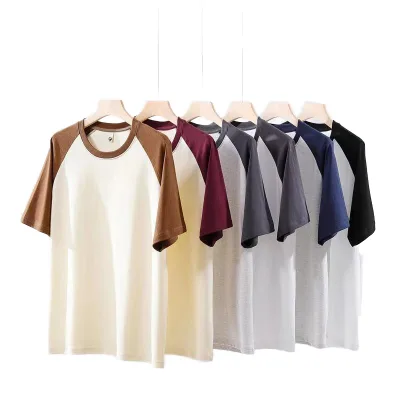 Women's 100% Cotton Sports T-Shirt High Quality Summer Short Sleeve Quick Dry Breathable Knitted Loose Fit Solid Printed Sporty