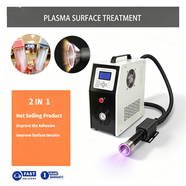 New Industrial Semi-Automatic Precision Plasma Surface Processor for Silicone Rubber Keyboard Keycap Printing