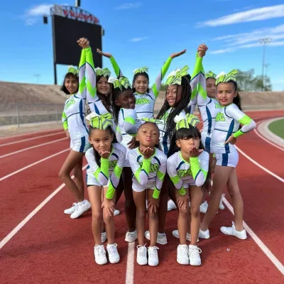 Custom Customize Hot Sale Cheerleader Cheerleading Uniforms Long Sleeve Cheer Uniform