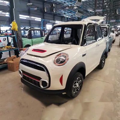 Factory Supplier Mini EV Chinese Electric Car Mini Cars Electric 4 Seats on Sale Adults Mini Electric Cars