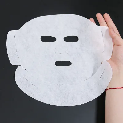 100% Natural Cotton Mask Sheet Lifting Ear-Hook Face Mask Sheet Material