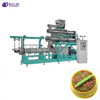 Nutrition Animal Food Machine Extruder Processing Line High Quality Dog Animal Food Equipment Animal Food Manufacturing Plant