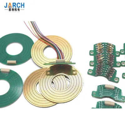 PCB slipring brushless slip ring for robot arm