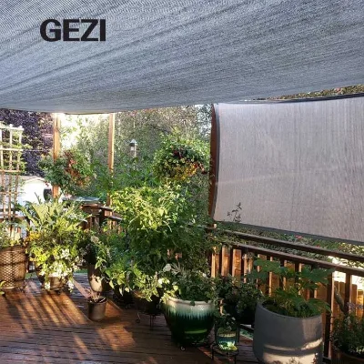 Garden 70% Shade Cloth HDPE Material Customizable Reinforced Grommets Mesh Tarp for Greenhouse Plant Pergola Backyard
