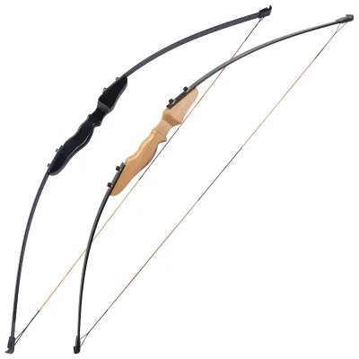 30/40lbs Wooden Bow Split Beechwood Handle Takedown Straight Bow Recurve Bow Archery Hunting Target Shooting Practice Game