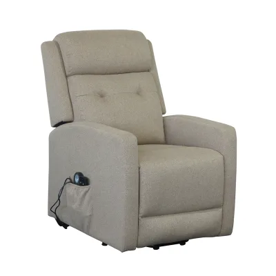 Adjustable Microfiber Fabric Recliner Chair Home Theater Single Recliner Thick Seat and Backrest Rocking Sofa for Living Room