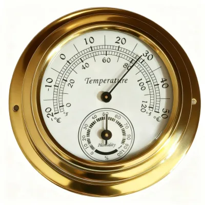 TH9193 Copper-Case Thermohygrometer From China Manufacturing