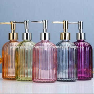 Large Size Bottle soap dispensers for Kitchen Dish Soap, Bathroom Soap, Essential Oil Clear