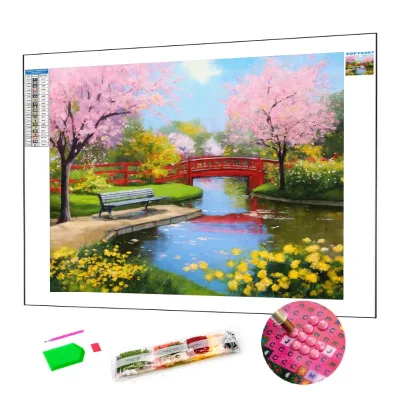 New Factory Supply Home Decoration Sea Photo Diamond Oil Diy Painting by Numbers