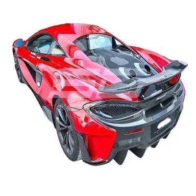Carbon Fiber Body Kit Hood Rear Spoiler Front Bumper Rear Bumper Side Skirt Font Lip for MCLAREN 540C/570S/570GT 600LT