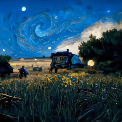 Van Gogh Starry Sky 60x75cm/50x65cm/40x50cm Frame Coloring by Numbers House Landscape HandPainted Unique Gift on Canvas Unique
