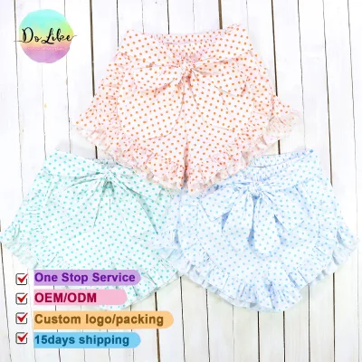 Hot Sale Girls Underwears Shorts Newborn Baby Ruffle Shorts Summer Baby Pants Shorts