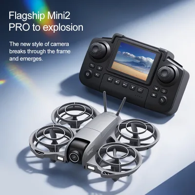 Hot Sale P36 Dropshipping Mini Drone With Camera HD Aerial Photography Optical Flow Screen Remote Controller Toy Drone