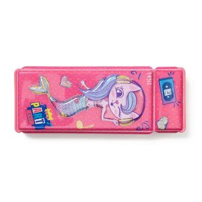 2024 Magnetic Pencil Box Foldable Pencil Case Wholesale Plastic Kids Custom Schools & Offices