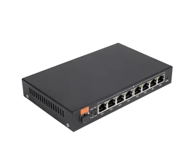 8FE FTTH GPON EPON Iron Shell ONU POE Switch