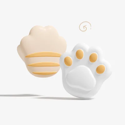 2023 New Baby Corner Protector Anti-collision Cute Cat Claw Shape Silicone Safety Anti-collision Table Corner