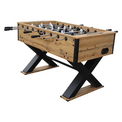 Customized Indoor Strong Wooden Family Game X Legs 54" Football Soccer Table for Adult