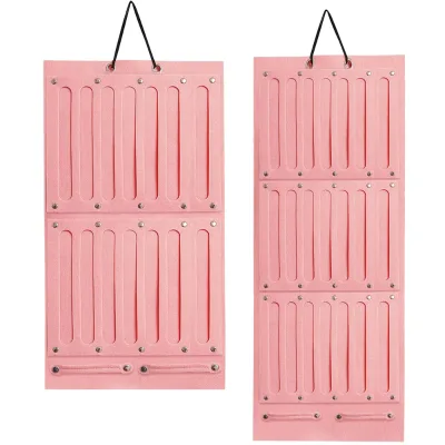 Hair Accessories Wall Hanging Storage Holder Felt Headbands Hair Bows Organizer