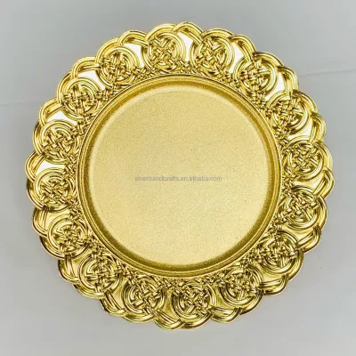 Modern Premium Charger Plate for Wedding Dessert Table Decor
