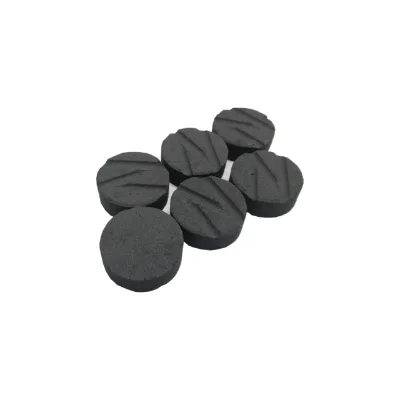 40mm extra Large Round Quick Light Hookah Charcoal Tablets Packed in Exclusive purple Foil Rolls Shisha Coal