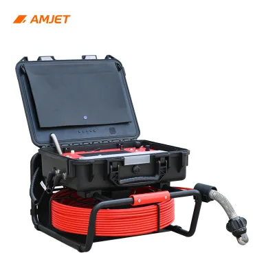 AMJET R13-MAX 360 Camera Plumbing Camera HD Waterproof Camera 512hz Pipeline Inspection Camera for Plumber Inspects the Pipes