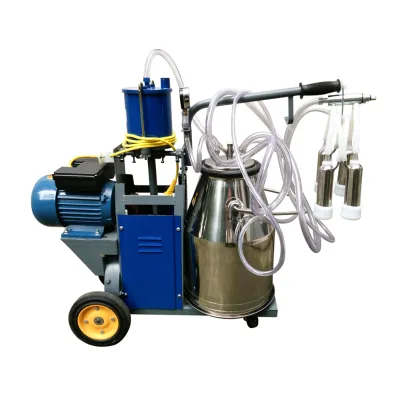 Electric Piston Single Barrel Cow Milking Machine Goat Sucking Milker with Good Quality for Sale