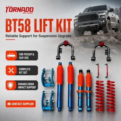 Large-Diameter BT58 Suspension Shock Kit Designed for Mitsubishi L400 Space Gear PD4W PD5W 4WD