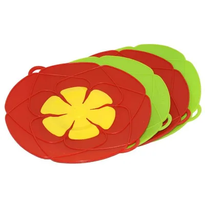 New Eco-friendly High Temperature Resistant Kitchen Accessories Cooking Tools Cookware Silicone Spill Stopper