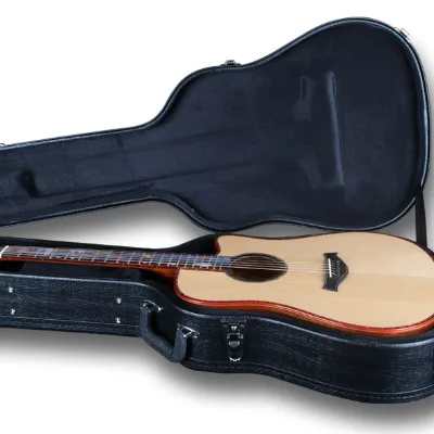 Leather Guitar Case Thickened and Reinforced for Acoustic and Classic Guitar