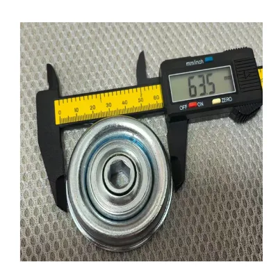 Galvanized Carbon Steel Hexagonal Shaft Bearing Housing - High Precision Conveyor Roller Part for Timing Belt/Pulley Drives